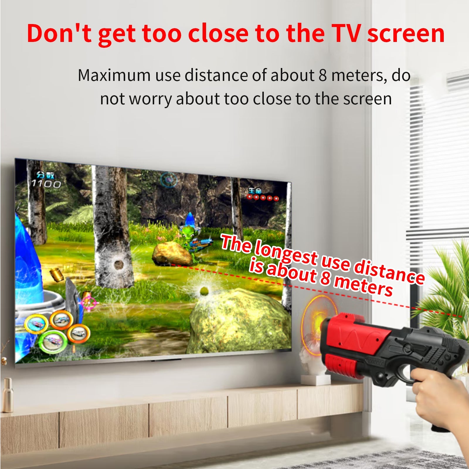 Damcoola - Shooting AR Game Gun & Game Console with 900+ Games - Damcoola