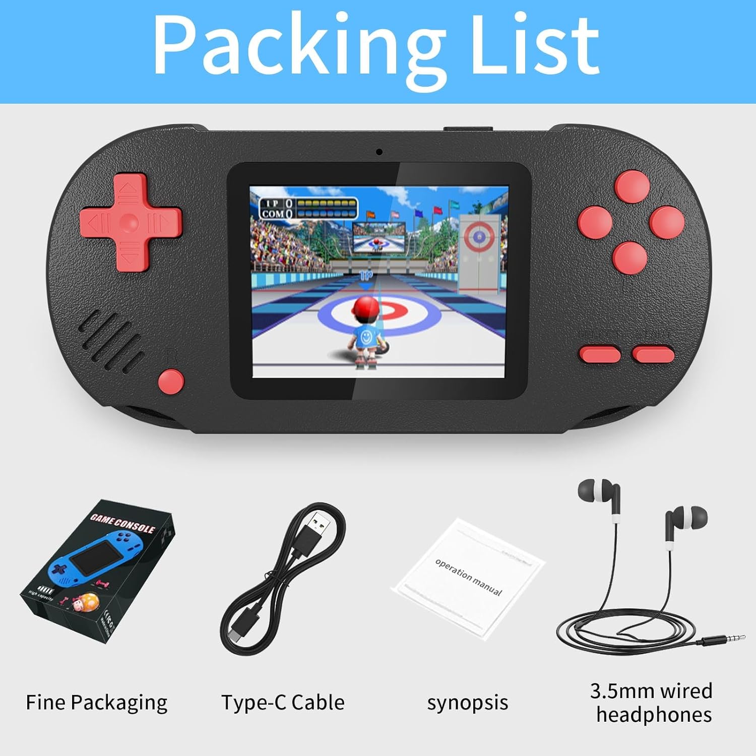 Handheld Game Console - 300 Games - Damcoola
