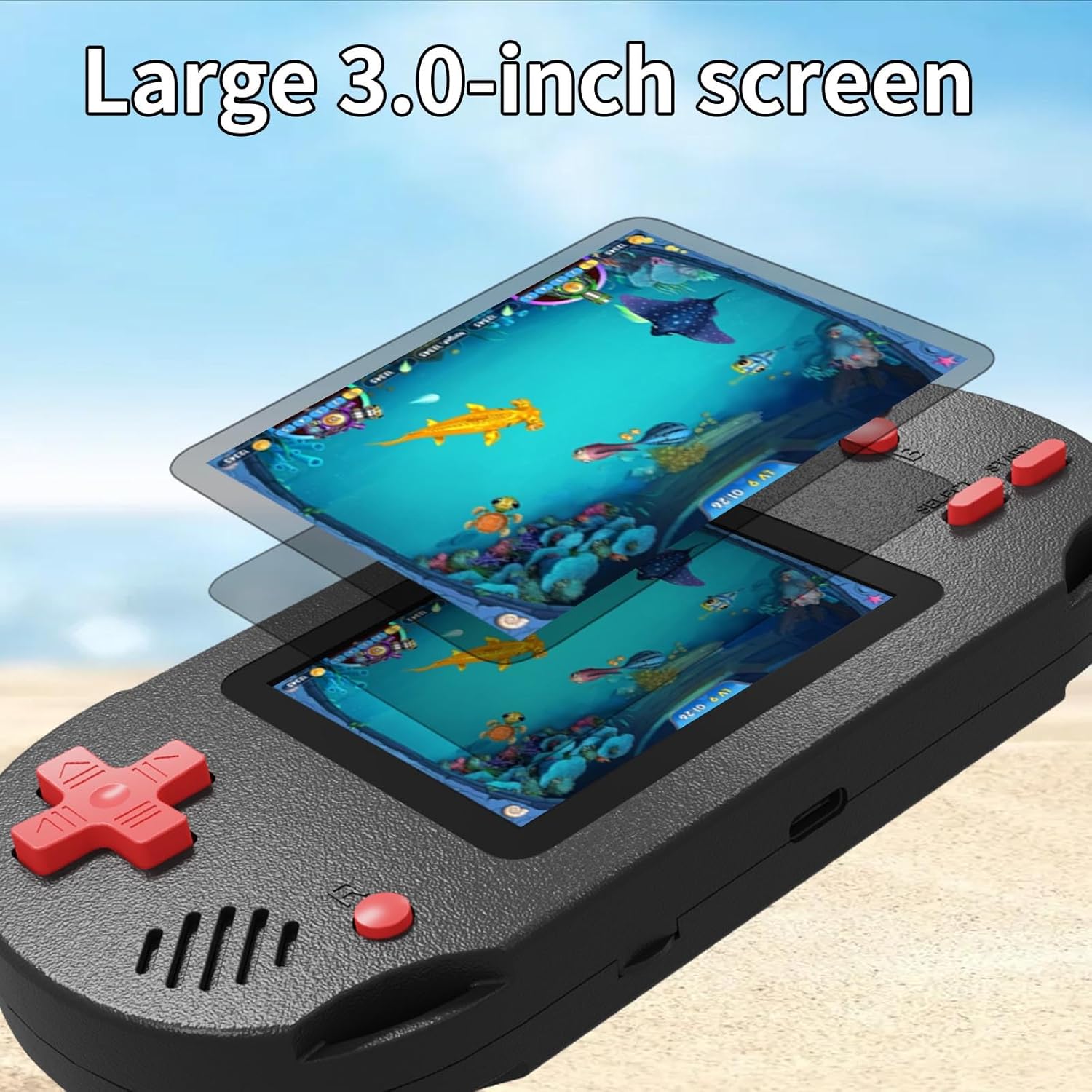Handheld Game Console - 300 Games - Damcoola