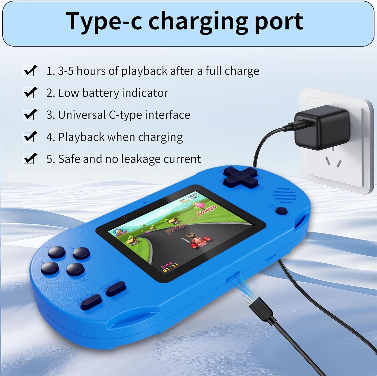 Handheld Game Console - 300 Games - Damcoola