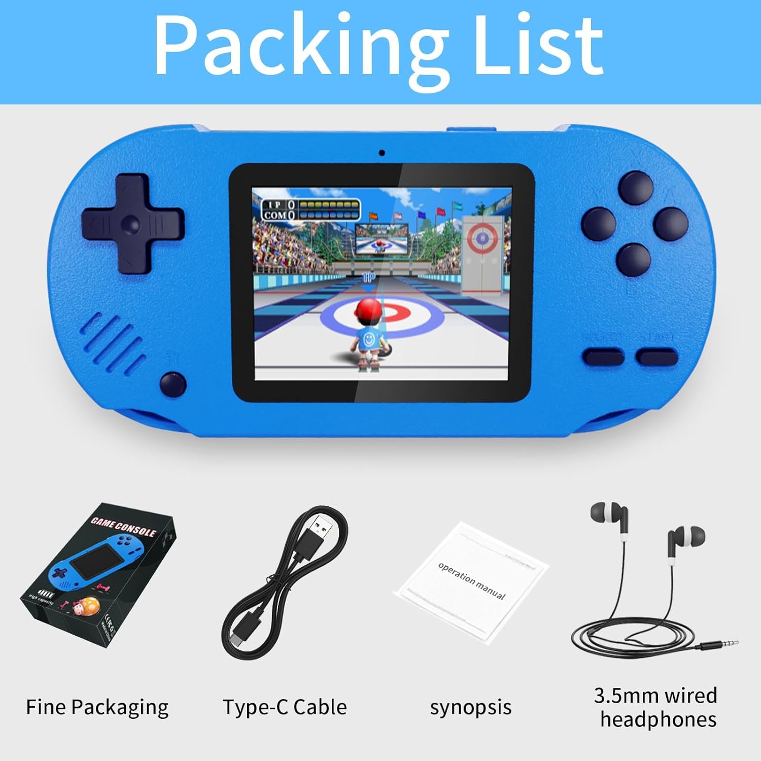 Handheld Game Console - 300 Games - Damcoola